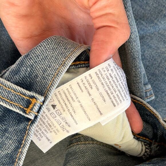 Levi's Denizen 231 Athletic Fit Medium Wash Denim Jeans Mens 38x30 NEW - Picture 4 of 6